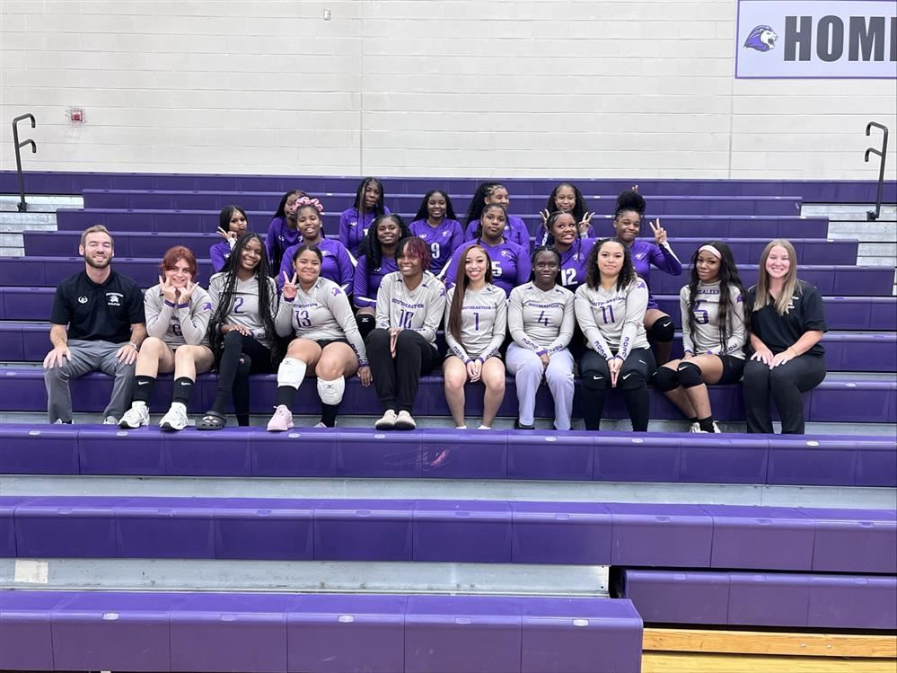  Southeastern's Volleyball Team